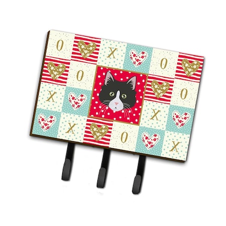 Carolines Treasures 6 x 2 x 9 in. Siberian Forest Cat Love Leash or Key Holder CK5164TH68